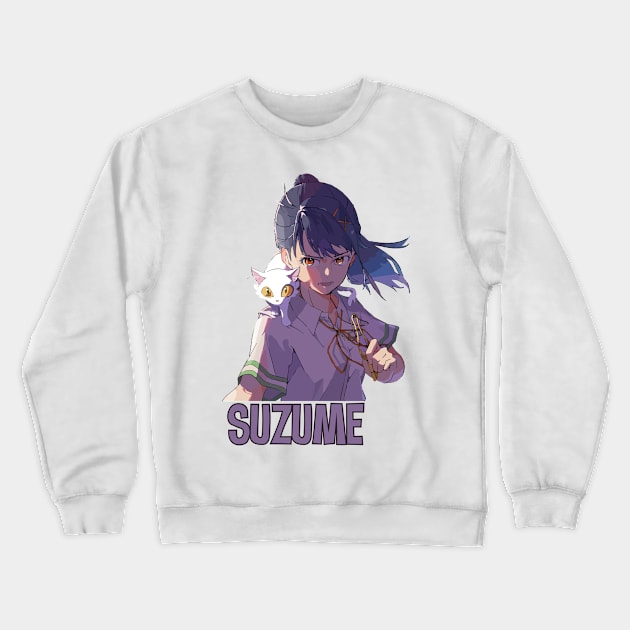 Suzume No Tojimari #6 Crewneck Sweatshirt by TheDClub70